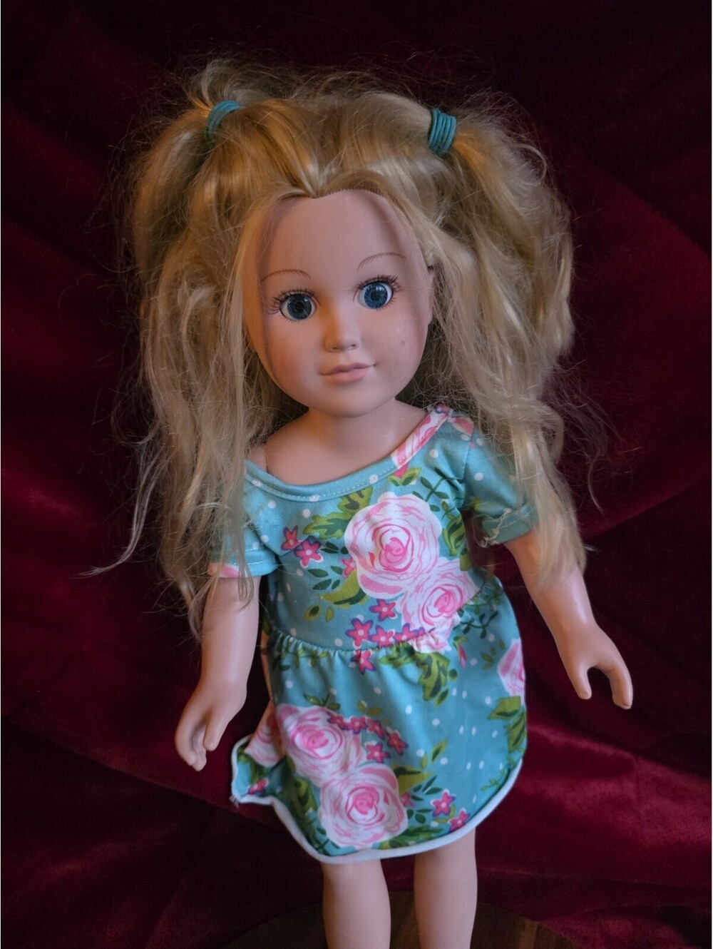 My Life as 18" Poseable Doll Blonde Hair Blue Eyes Cititoy 2013